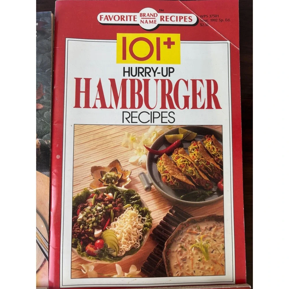 Vintage Favorite Brand Name Recipes 4 Booklet‎ Lot Philadelphia Borden Kikkoman